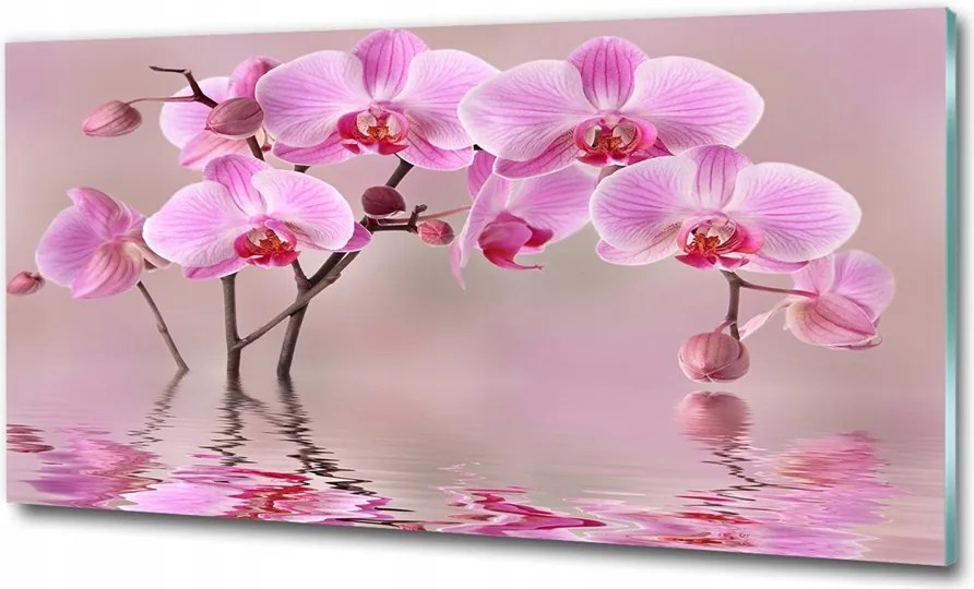 Fotótapéta falra edzett üveg Nárciszok 100x70