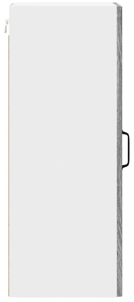 Fali konyhaszekrény Szürke Sonoma 30 x 31 x 80 cm Faanyag