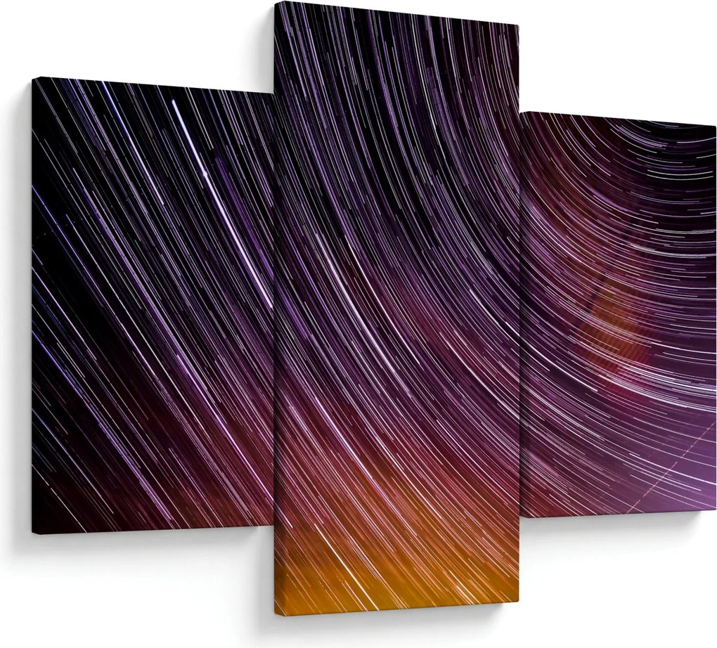 Homályos csillagok képe az égen (90x60 cm)