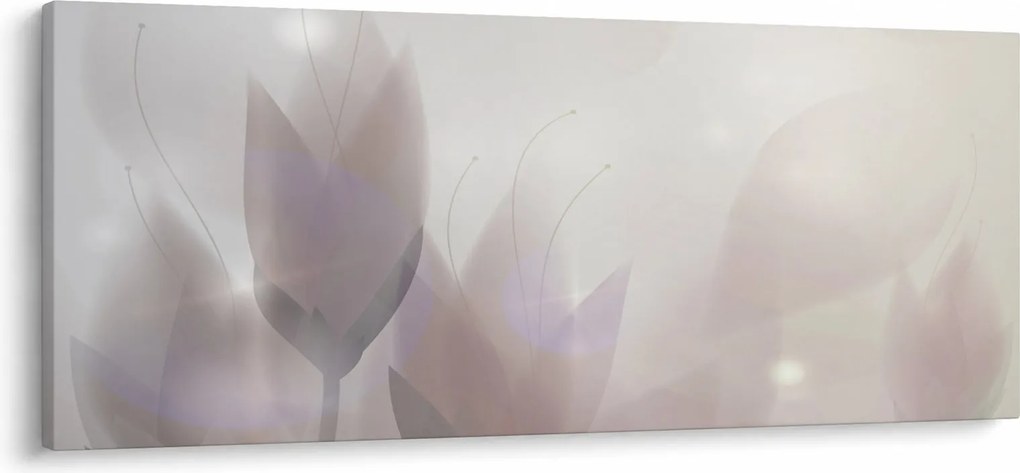 Kép - krókuszok (120x50 cm)