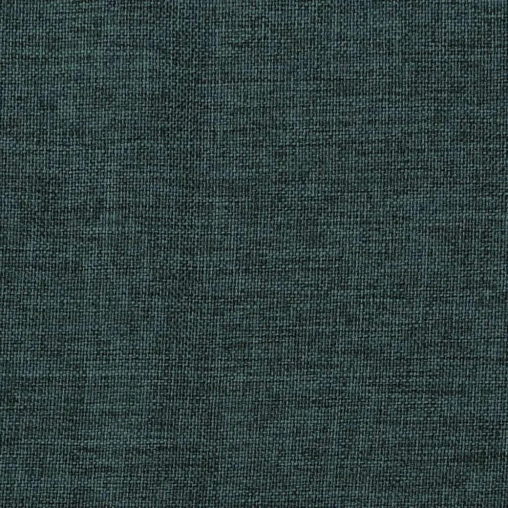 2 db zöld vászonhatású sötétítőfüggöny kampókkal 140 x 245 cm