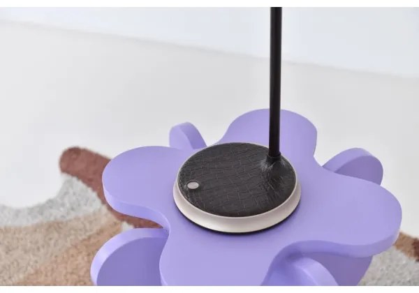 Immax 08971L - FINCH LED asztali lámpa, 9W, 12cm, 230V, barna/arany