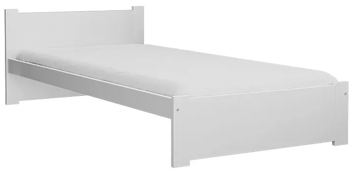 IKAROS ágy 90 x 200 cm, fehér Ágyrács: Léces ágyrács, Matrac: Coco Maxi 20 cm matrac