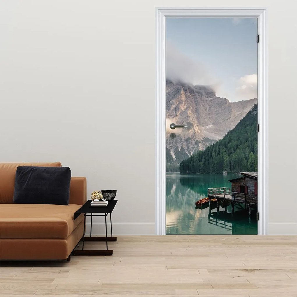 Fotótapéta ajtóra - Prags-tó (95x205cm)