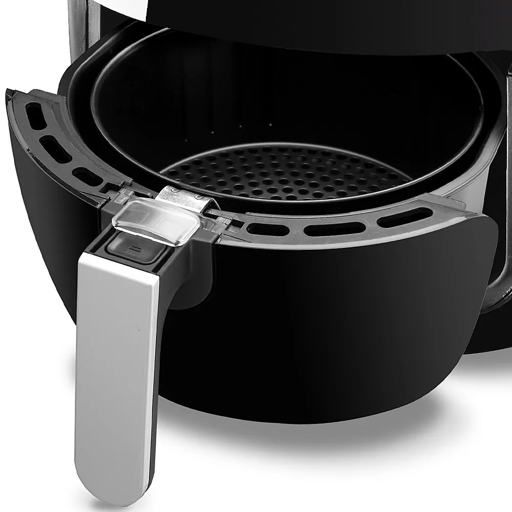 monzana® Forrólevegős fritőz FRYER 1 black - 9 az 1-ben érintőképernyővel 1485 W 3,6 l
