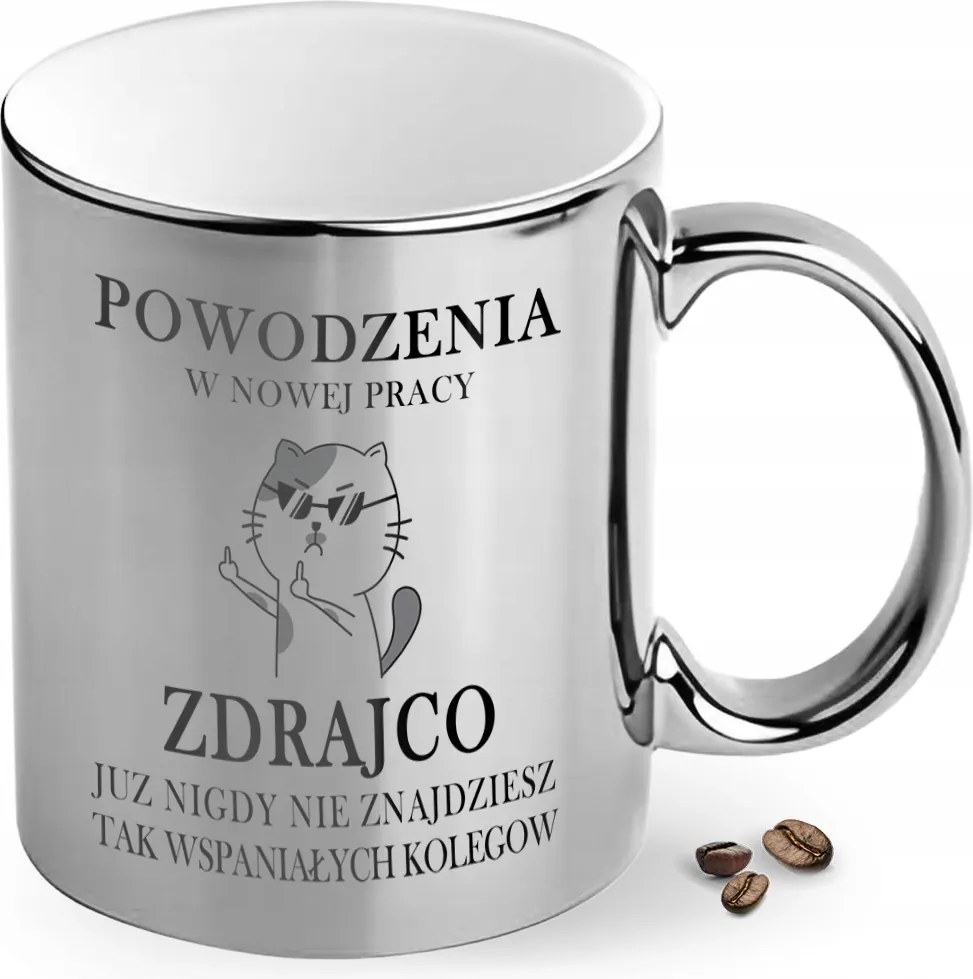 Ezüst Bögre Búcsúzó kolléganőmnek Ajándék