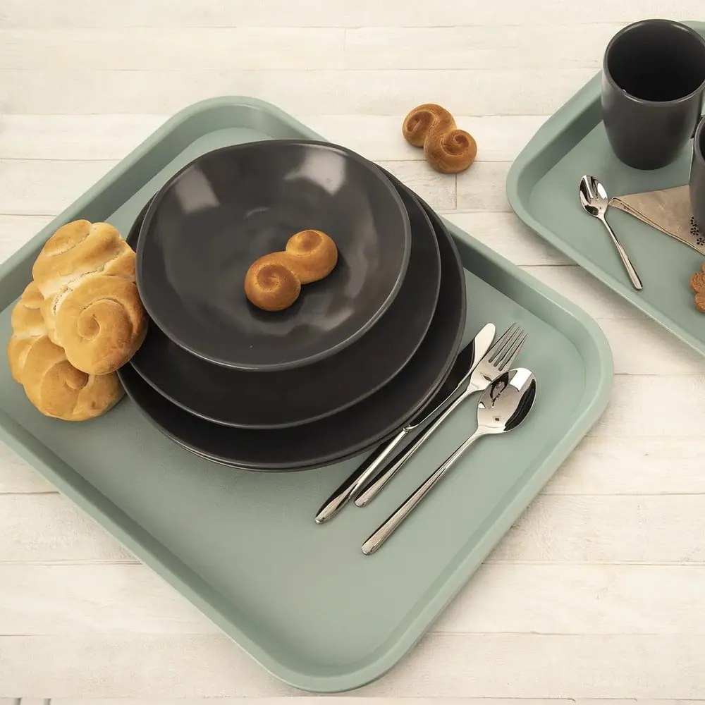 Zöld tálca, 36 x 46 cm - Orion