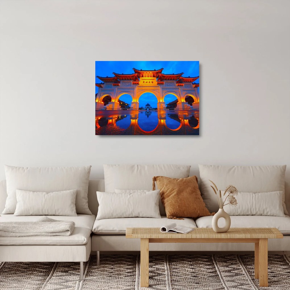 Tajvan kép (üvegen) (70x50 cm)