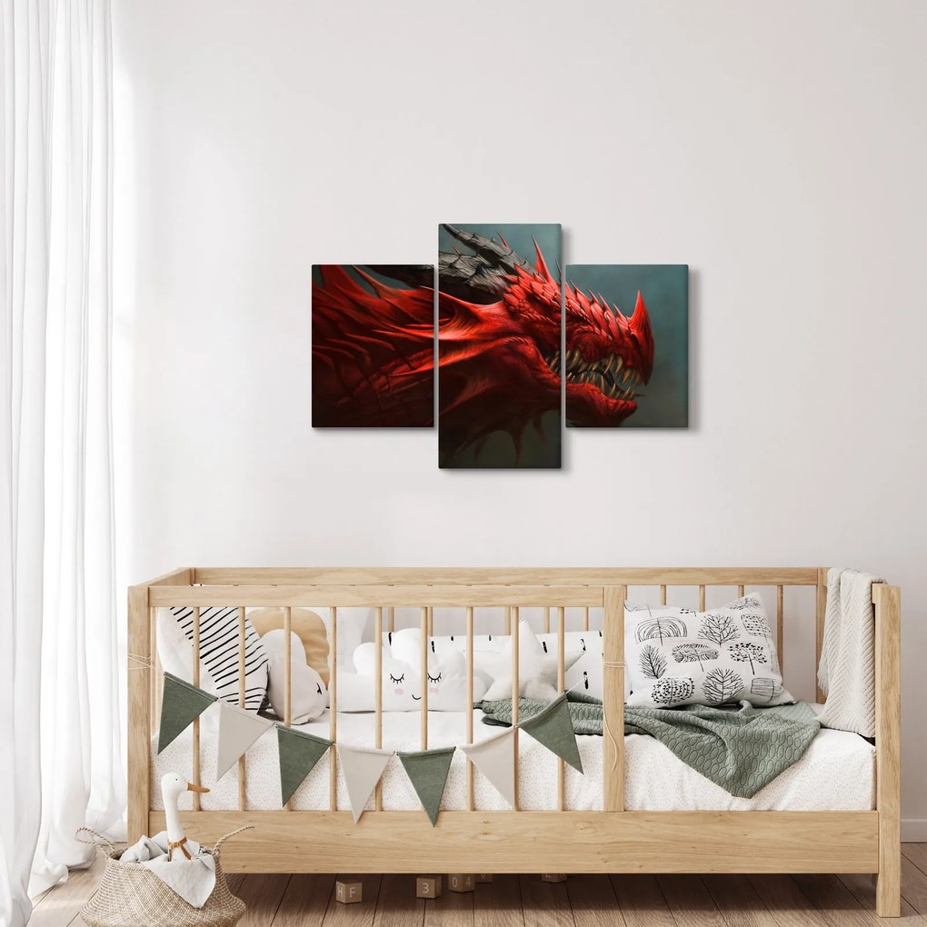 Kép - Sárkány (90x60 cm)