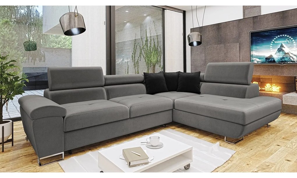 Sarokkanapé Alphard (J) (Magic velvet 2217 + Magic velvet 2217 + Magic velvet 2219). 1058909