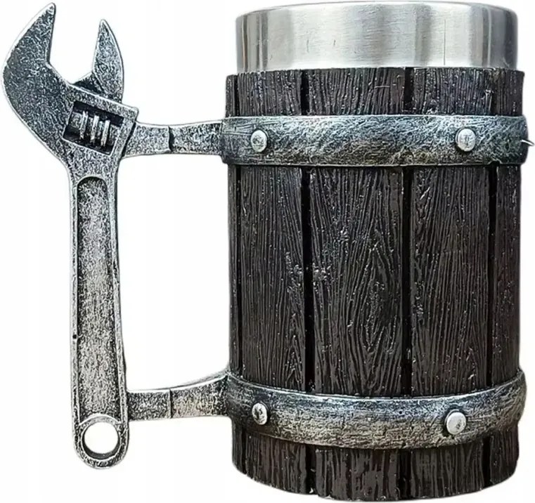 Epikus Bögre Feltaláló Bögre Rozsdamentes Acél 550 ML Larp Rpg
