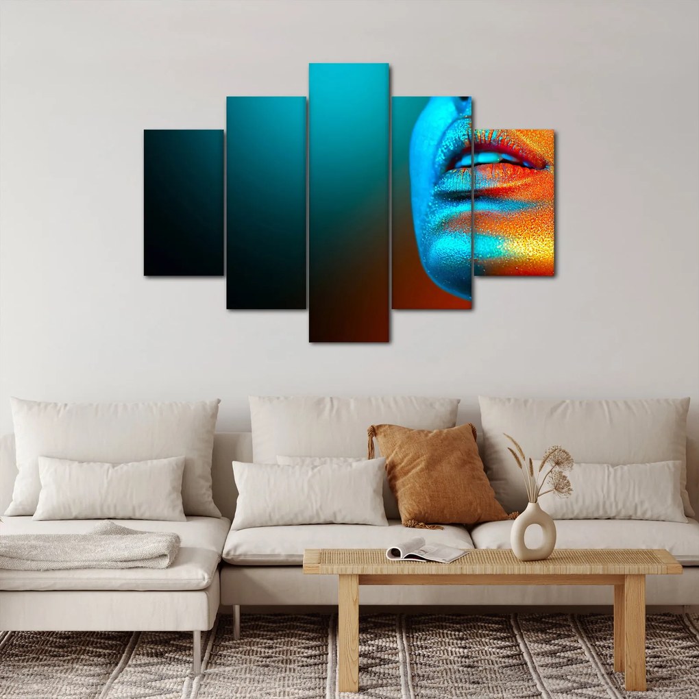 Kép - Csillogó arc (150x105 cm)