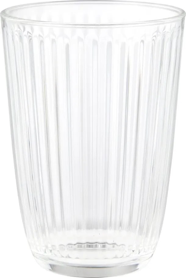 LINEE üveg pohár 390ml, átlátszó