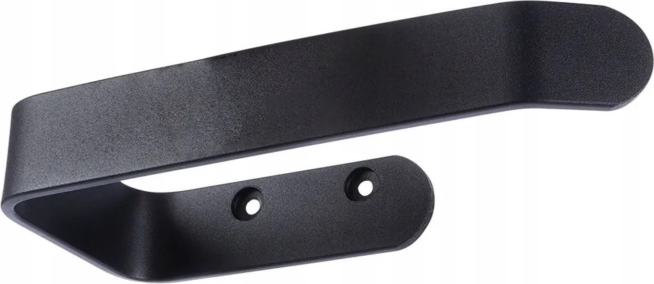 Wc-papír Tartó Fém Fekete Öntapadós, Fúrás Nélkül