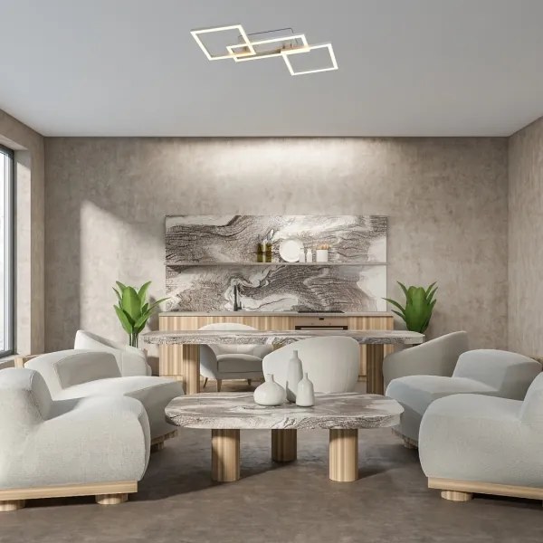 Rabalux 71382 - LED dimmelhető mennyezeti lámpatest ELLINOR LED/40W/230V 3000-6500K + távirányító