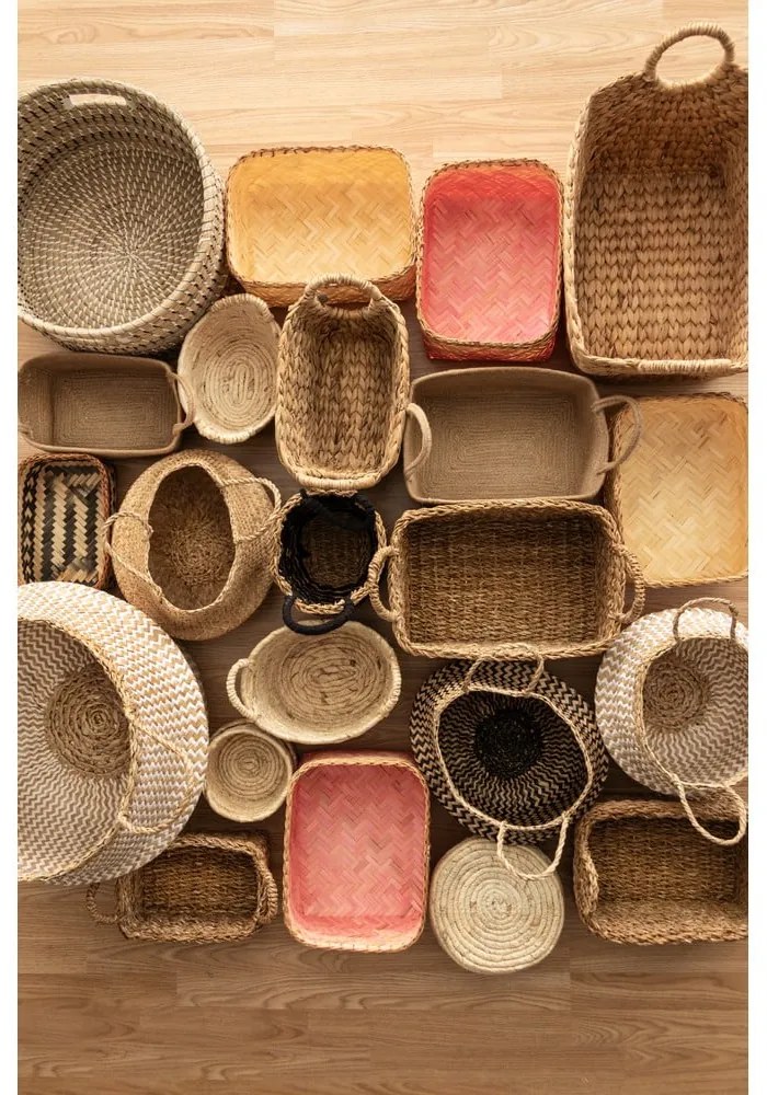 Vesszőfonott tárolókosár 37x25x25,5 cm Caracas M – Compactor