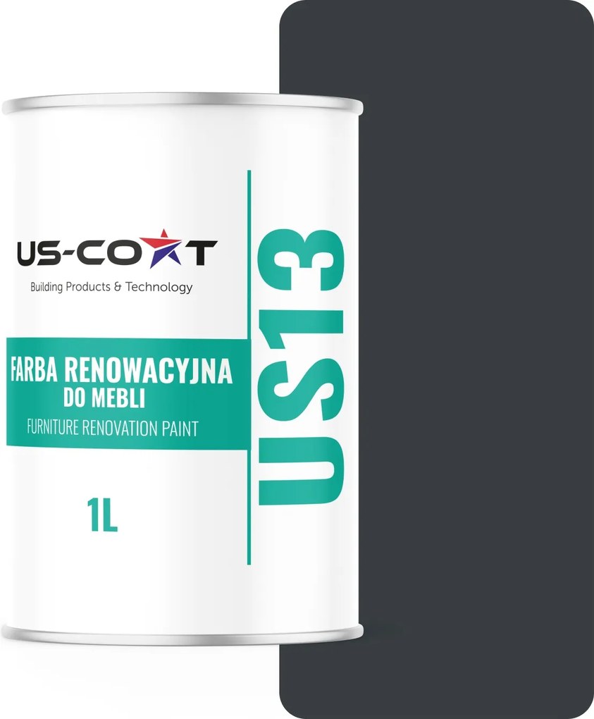 Konyhabútor Festék Szekrény Frontok Szín Antracit RAL7016 Szatén 1L