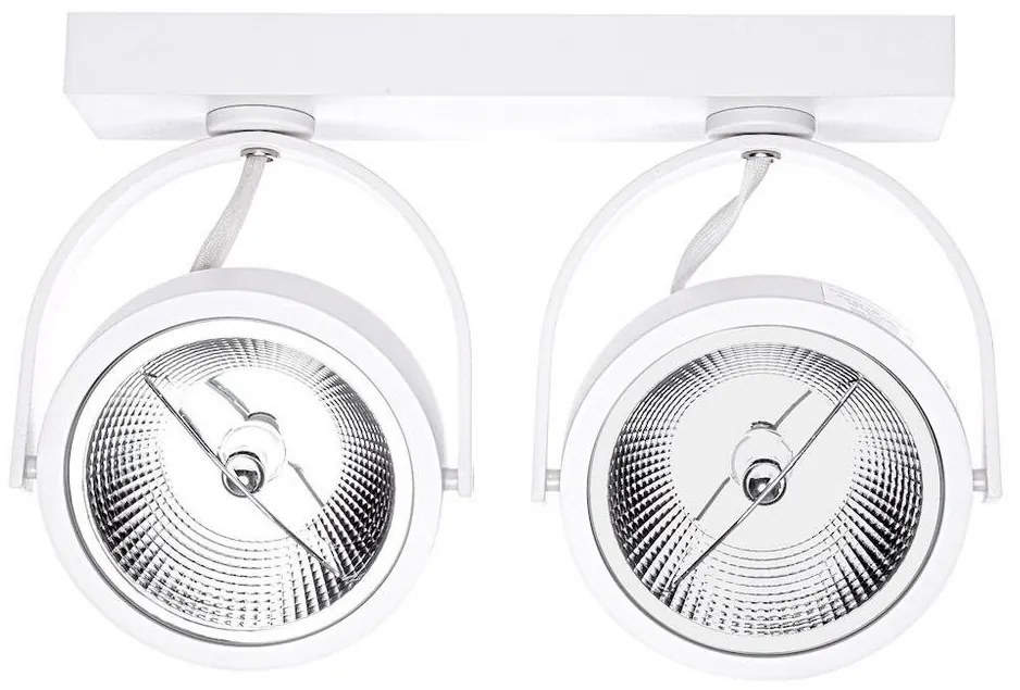 Milagro Spotlámpa LUGAR 2xAR111 - GU10/25W/230V MI1002