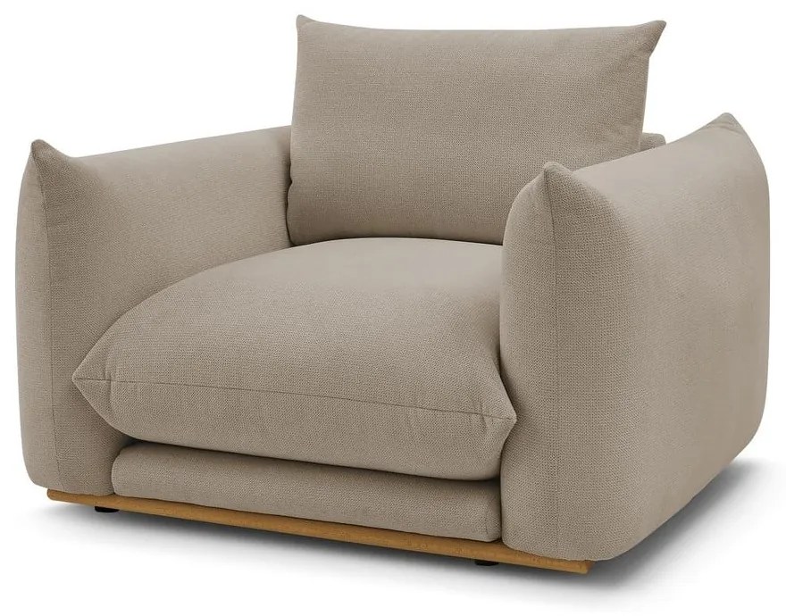 Bézs fotel Ernest – Bobochic Paris