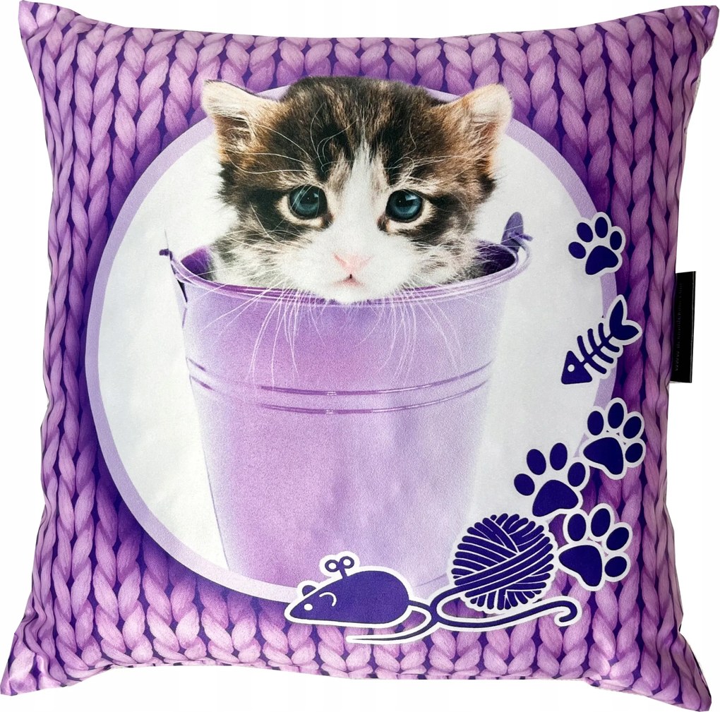 Macska Párna Cica Macska 35x35 tökéletes ajándék