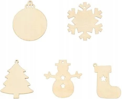 Karácsonyi Dekoráció Karácsonyi MIX 15db 5cm