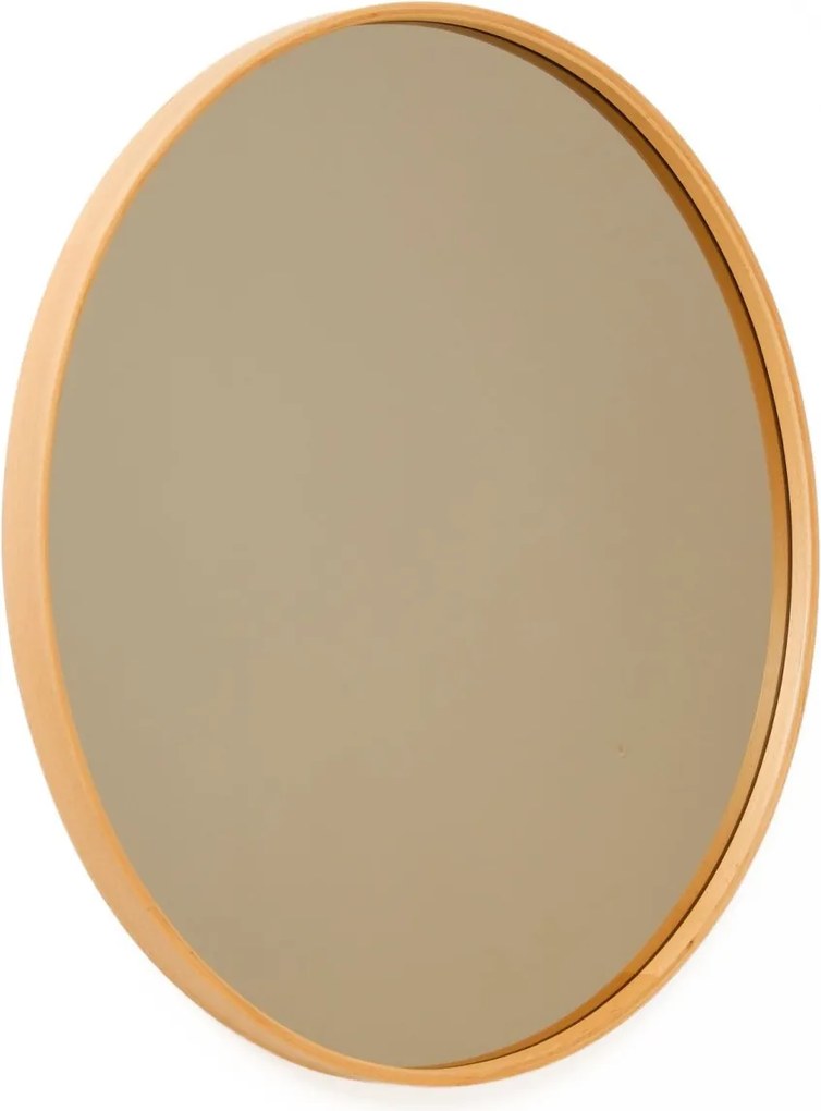 Circle tükör, tölgy, 90 cm
