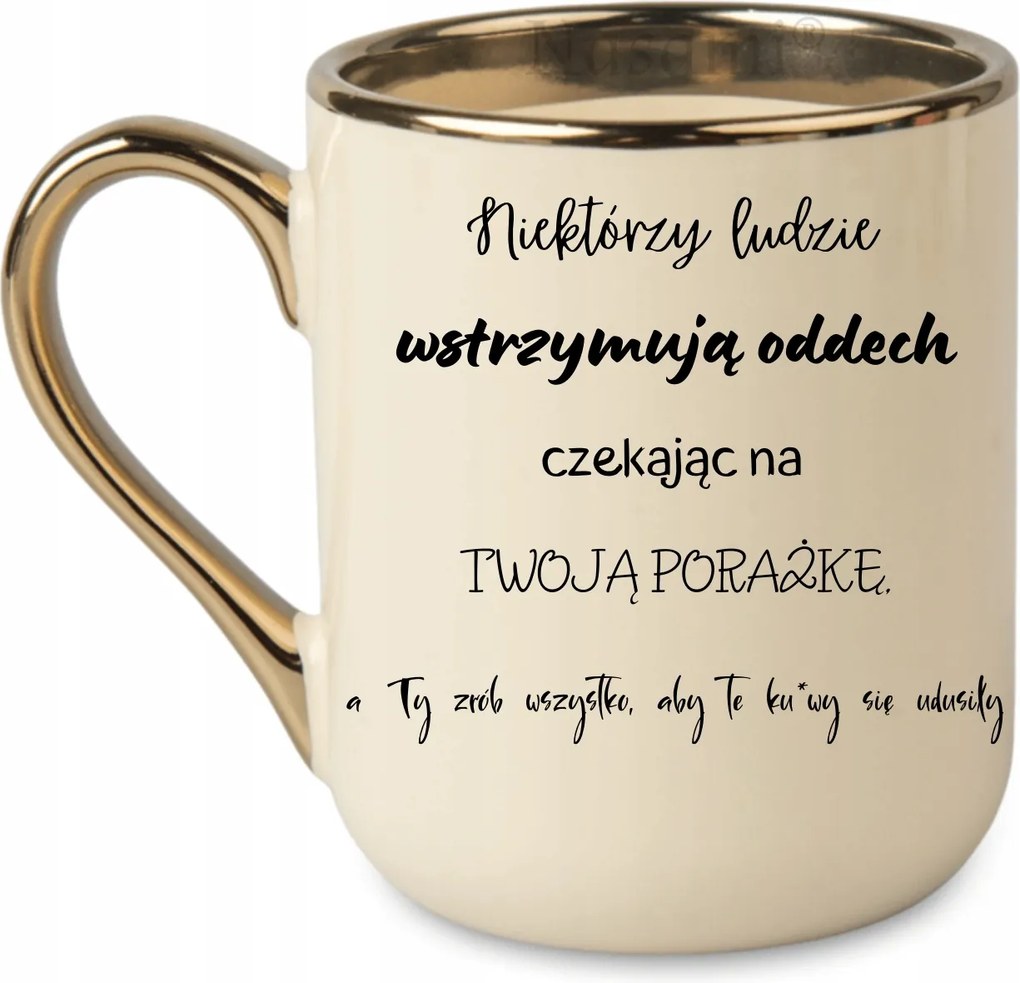 Elegáns bögre Vannak, akik visszatartják a lélegzetüket.. 330 Krémszínű