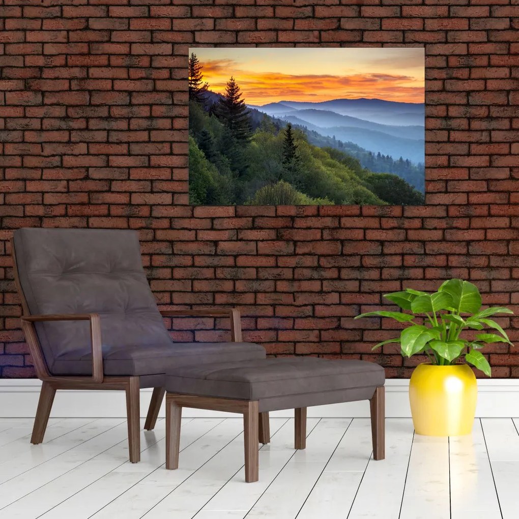 Kep - Vörös hajúak a hegyekben (90x60 cm)