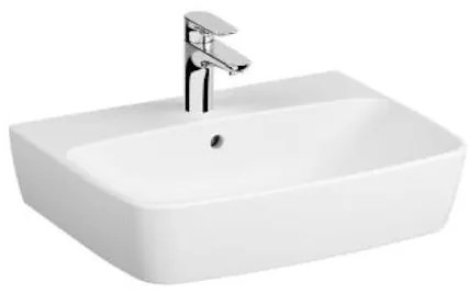 VitrA Shift mosdó lapra 60x46 cm fehér színben fényes felülettel középső nyílással 7077-003-0973