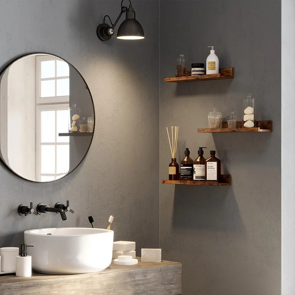 3 db-os fa fali polc szett