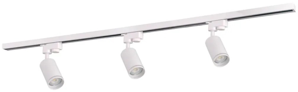 Spotlámpa sínrendszerhez PÁRIZS 3xGU10/10W/230V + 1 m sín rendszer