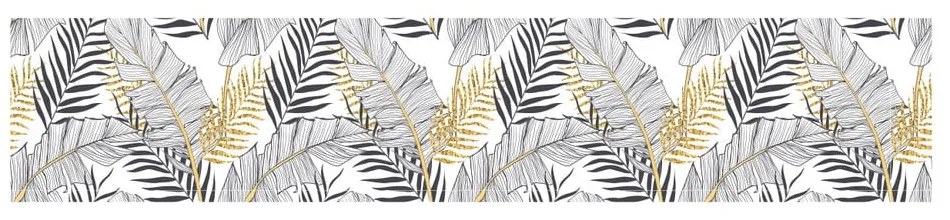 Ablakmatrica 200x40 cm Classy Palm Leaves – Ambiance