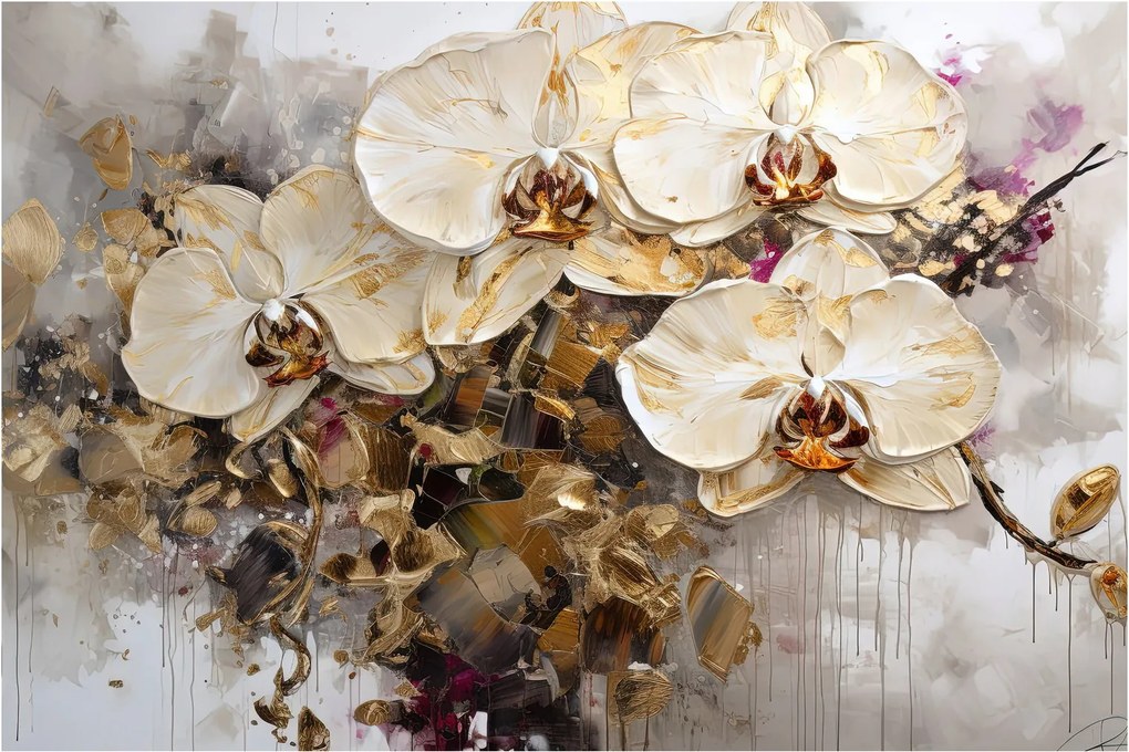 Kép - Orchideák (90x60 cm)