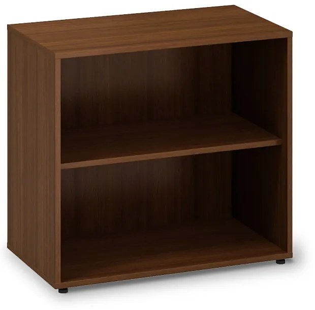 Alacsony szekrény ProOffice 80 x 45 x 74,2 cm, dió