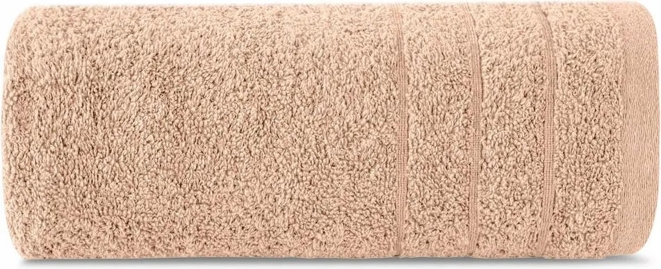 Reni törölköző 50x90 púderrózsaszín frottír 500g/m2