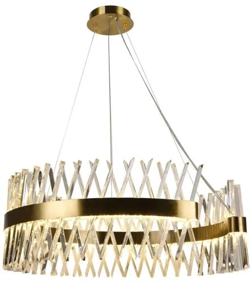 LED állítható fényerőjű lámpa kábelre LED/175W/230V 3000-6500K arany + DO