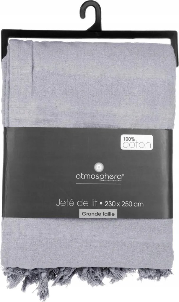 Nagy dekoratív ágytakaró boho rojtokkal