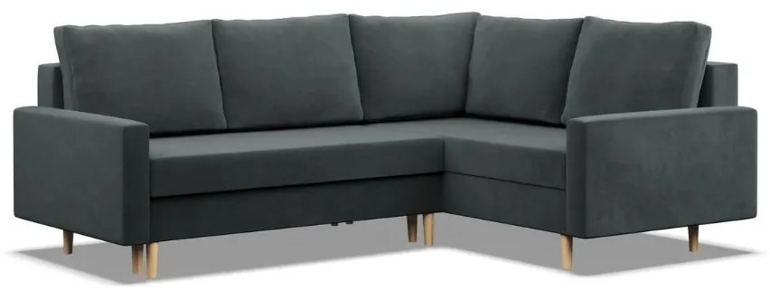 FLANK 2 ágyazható sarok ülőgarnitúra, 226x92x175, Kronos 34, jobb