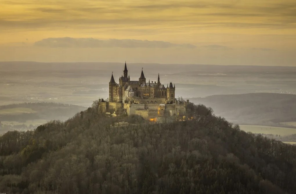 Poszter 91,5x60cm Hohenzollern kastély, Assaf Frank