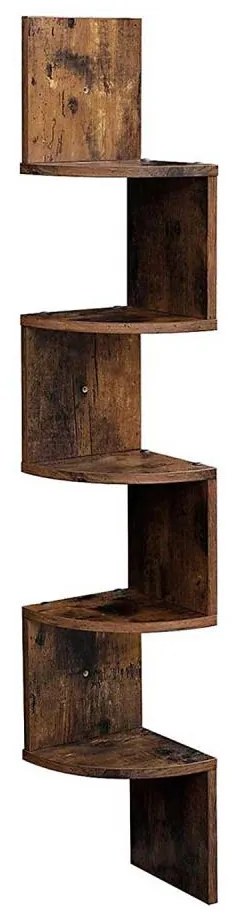 Barna SNAKE sarok fali polc