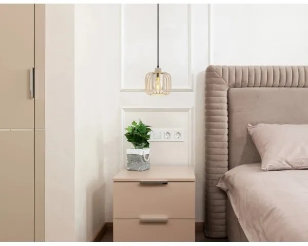 Globo 15758H - Kábeles függőlámpa ALFRED 1xE27/40W/230V átm. 18 cm