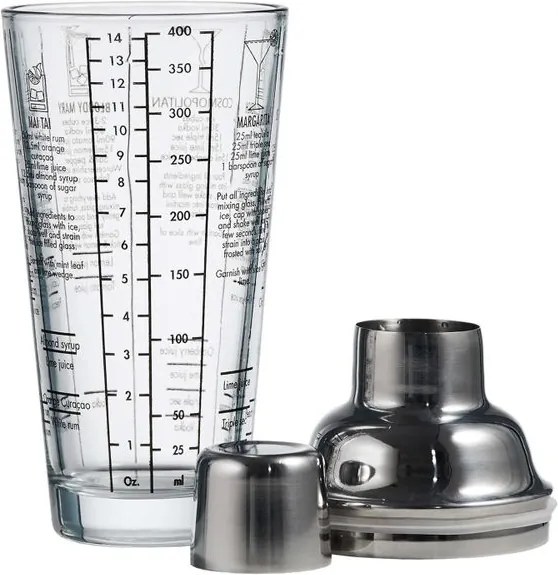 BARTENDER koktél-shaker receptekkel