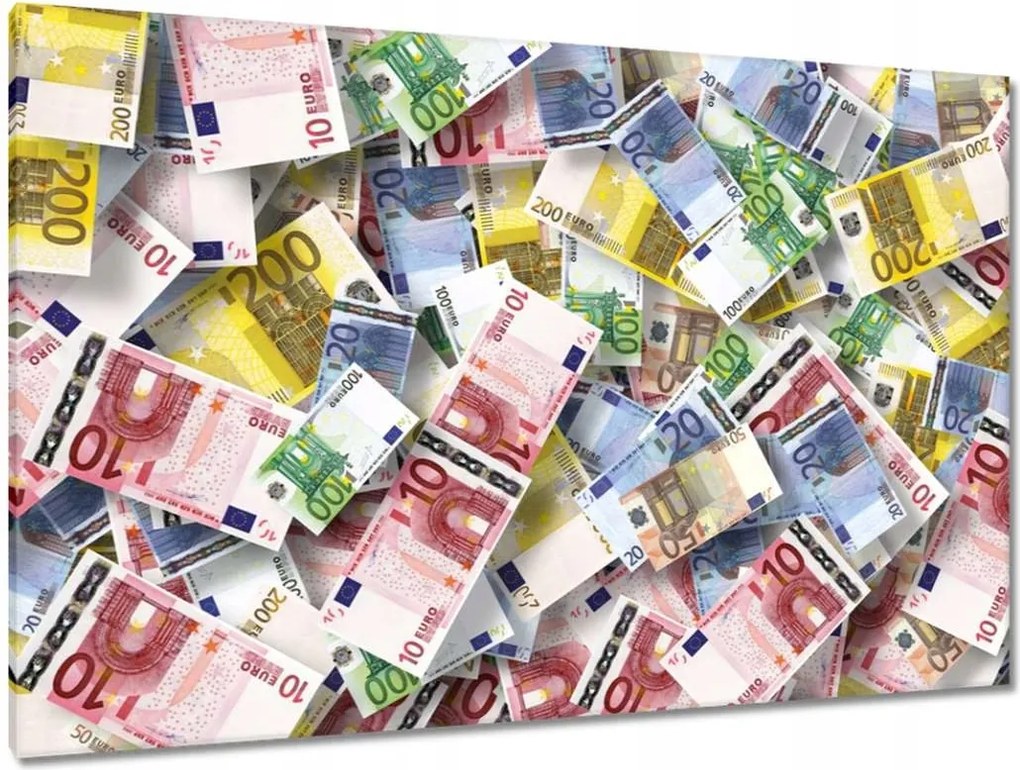 Képek 120x80 Sok pénz Euro pénztárgép