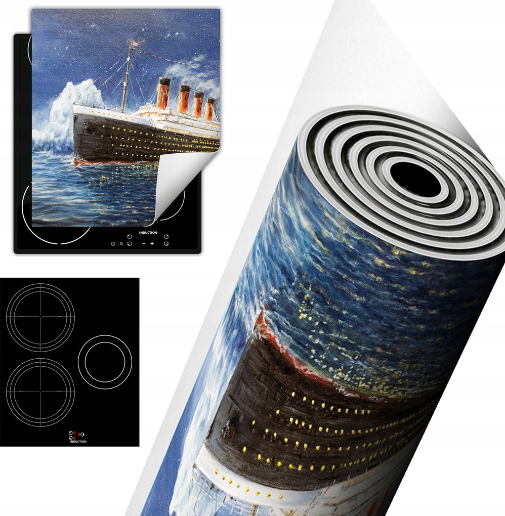 Tűzhelyvédő Szőnyeg Asztali Dekoráció 45x52 Titanic