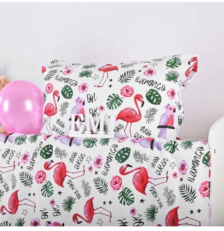 EMI tűzmadár gyermek pamut ágyneműhuzat, Gyerekgarnitúra 90x130 + 45x65