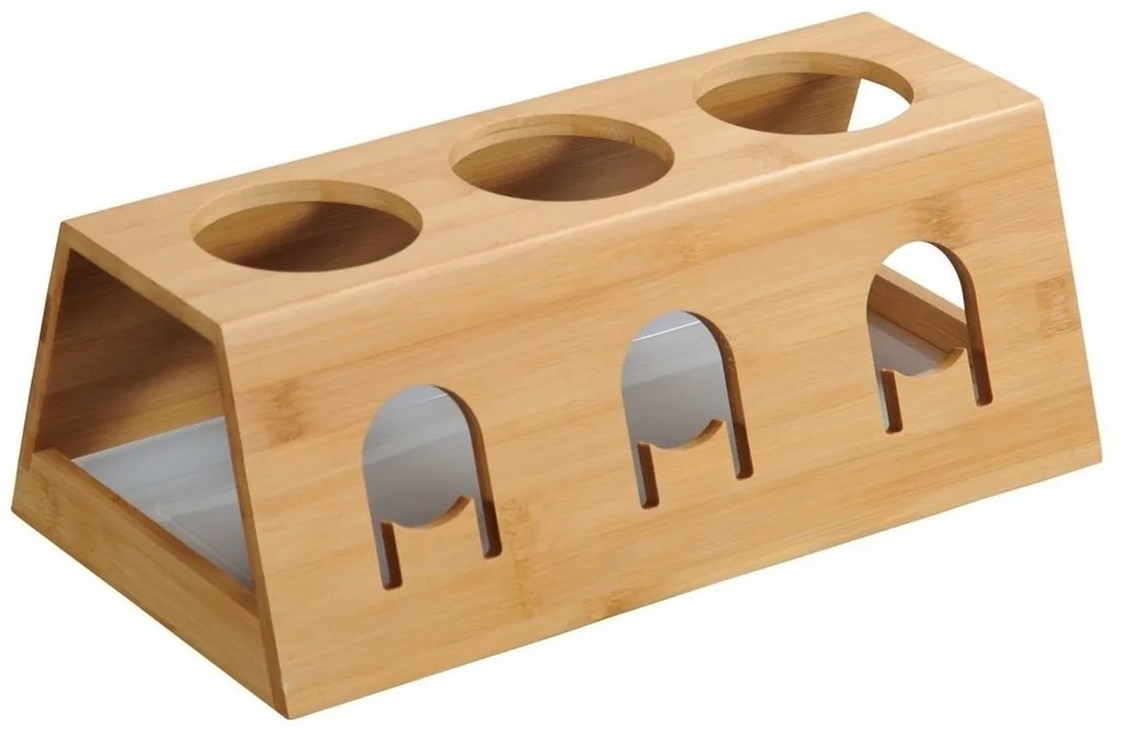Kesper 58650 Palackállvány cseppfogóval, 32 x 17,5x 12 cm