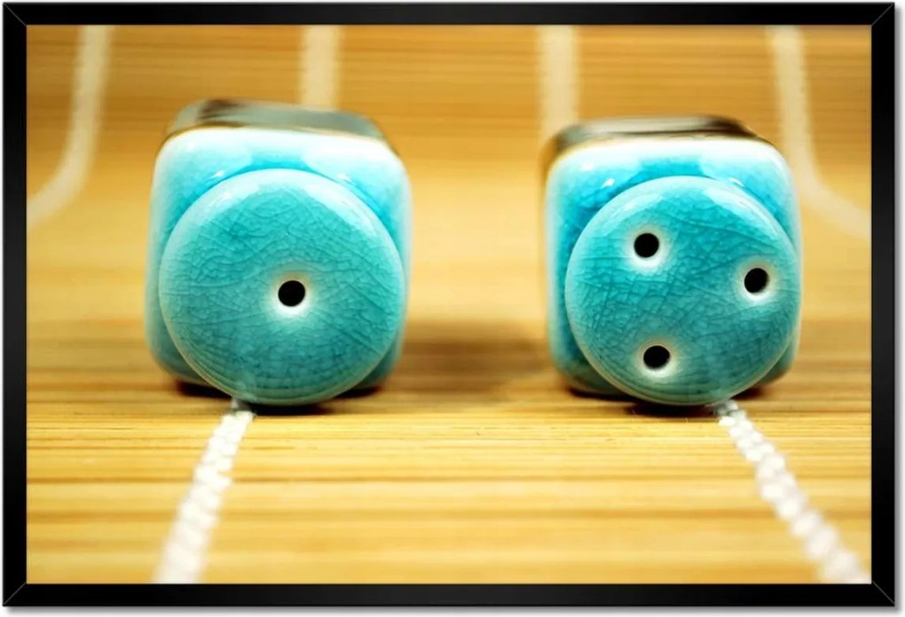 Poszterek keretben 60x40 Türkiz sótartók