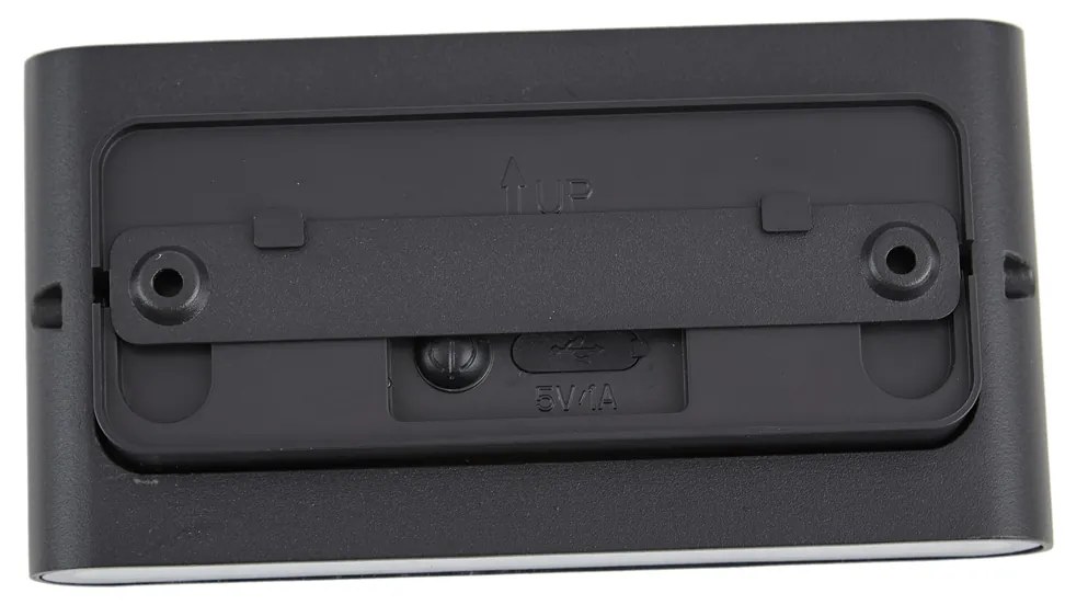 Fali lámpa fekete mágneses LED-del újratölthető - Batt