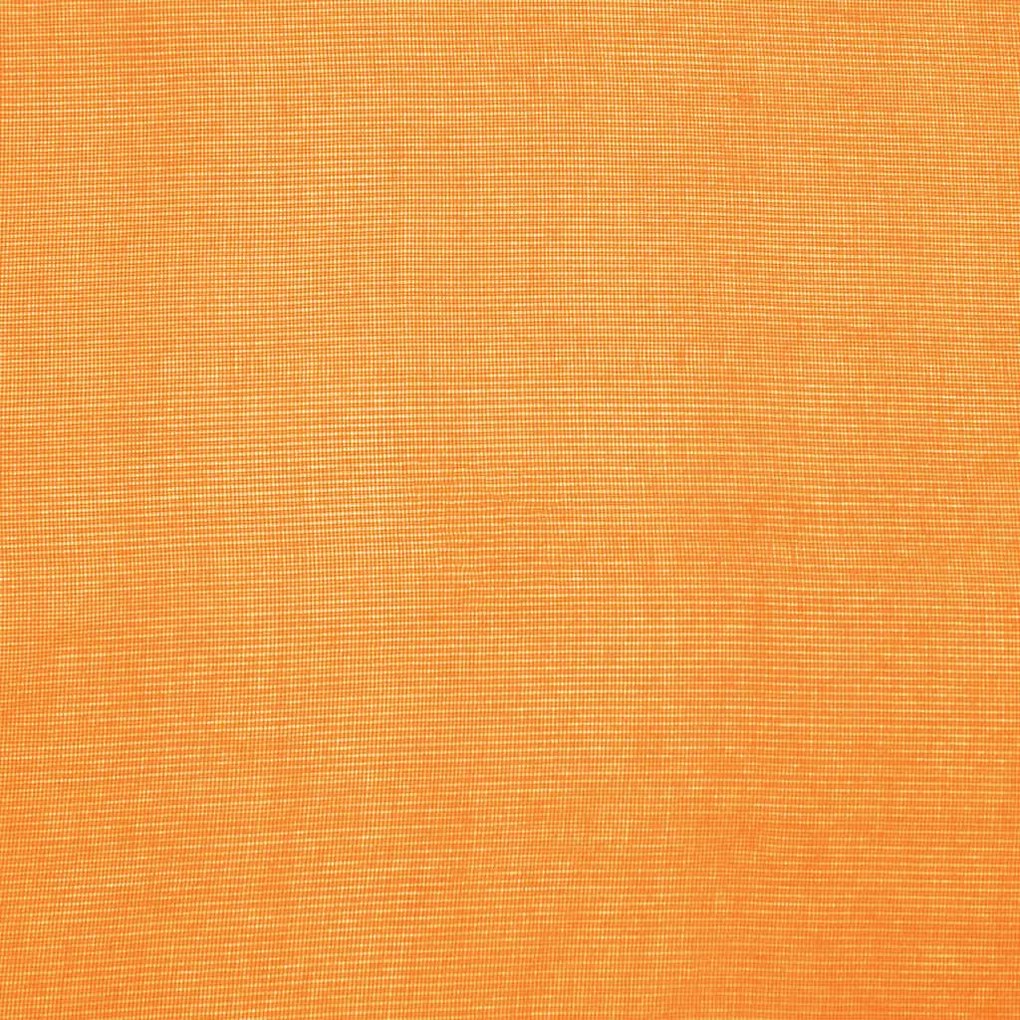 2 db narancssárga fátyolfüggönyök rojtokkal 140x260 cm