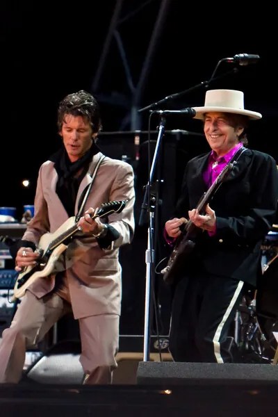 Fotográfia Bob Dylan in concert in Uk, 2010